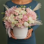 Коробки с гортензиями